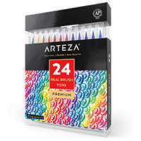 Best Arteza Watercolor Brush Pen set - 24 Pcs